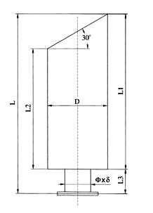 JD-ODP型低压氧气放散消声器